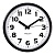 Часы настенные TROYKA 91900945, круг, белые, черная рамка, 23х23х4 см 