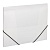 Папка на резинках BRAUBERG "Office", белая, до 300 листов, 500 мкм, 228080