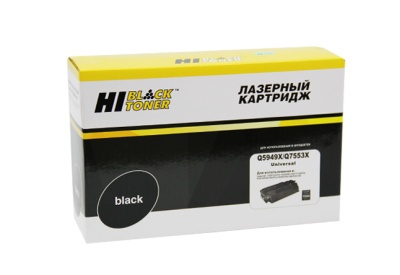 Картридж Hi-Black (HB-Q5949X/Q7553X) для принтера HP LJ P2015/1320/3390/3392, Универсальный, 7K