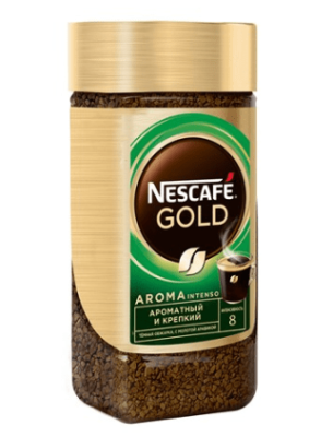 Кофе растворимый Nescafe Gold Aroma Intenso, 85г