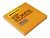 Блок самоклеящийся бумажный Silwerhof 682161-07, 100л, 76х76 мм, оранжевый неоновый