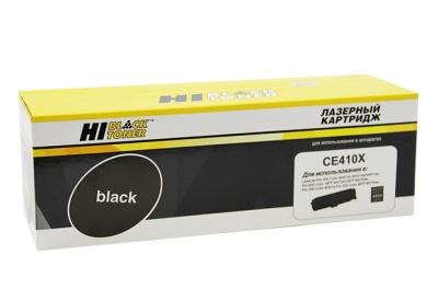 Картридж Hi-Black (HB-CE410X) для принтера HP CLJ Pro300 Color M351/M375/Pro400 M451/M475, Bk, 4K