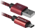 USB кабель Defender USB09-03T PRO, USB 2.0 (AM) - Type C (m), красный, 1м [87813]