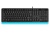 Клавиатура проводная A4 Fstyler FKS10, USB, черный+синий