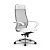 Офисное кресло Metta Samurai Comfort S Infinity, жемчужно-белый/белый/белый