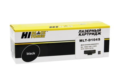 Картридж Hi-Black (HB-MLT-D104S) для принтера Samsung ML-1661665/1860/SCX-3200/3205, 1,5K