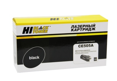 Картридж Hi-Black (HB-CE505A) для принтера HP LJ P2055/P2035/Canon №719, 2,3K