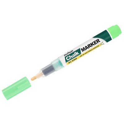 Маркер меловой MunHwa "Chalk Marker" зеленый, 3мм, пакет CM-04
