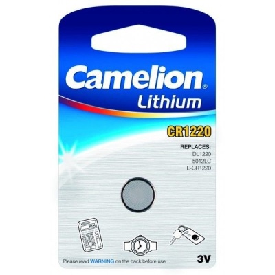Батарейка литиевая Camelion CR1220 (1*BL) ж3071
