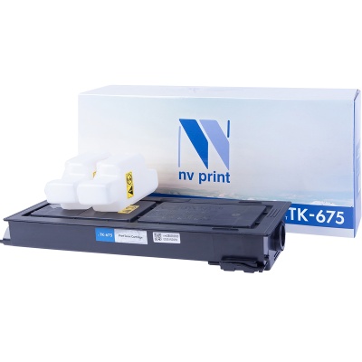 Картридж NVP TK-675 для принтеров Kyocera, совместимый