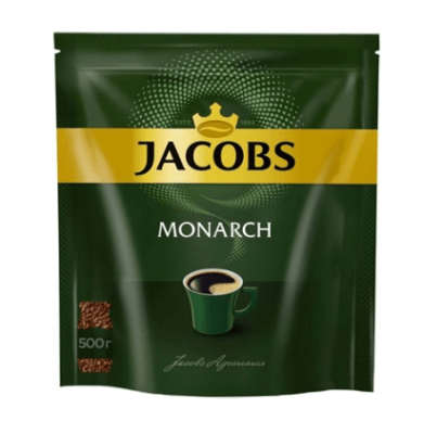 Кофе растворимый MONARCH Original, сублимированный, 500г, мягкая упаковка, 26686