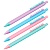 Ручка шариковая автоматическая Berlingo "Haze" 0,7мм, синяя, прорезин. корпус, CBm_70956