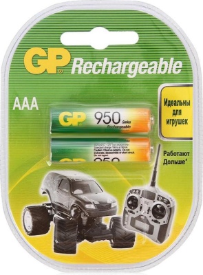 Аккумулятор GP R3, 950 mAh (2*Bl) NiMH 95AAAHC-2DECRC2 BGP02038