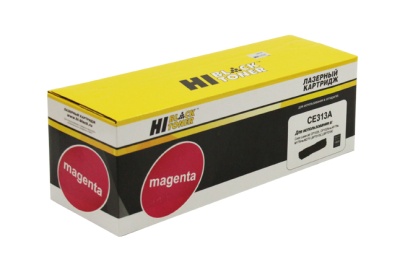 Тонер-картридж Hi-Black (HB-CE313A) для принтера HP CLJ CP1025/1025nw/Pro M175, № 126A, M, 1K
