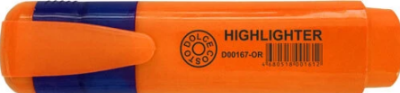 Маркер-выделитель DOLCE COSTO оранжевый 5 мм D00167-OR