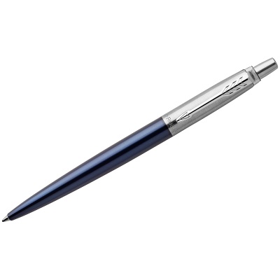 Ручка шариковая "Jotter Royal Blue CT" синяя, 1,0мм, кнопочный механизм, подар.уп. 1953186