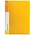 Папка 20 вкл. BRAUBERG "Contract", желтая, вкладыши-антиблик, 0,7 мм, 221775
