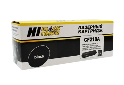 Тонер-картридж Hi-Black (HB-CF218A) для принтера HP LJ Pro M104/MFP M132, 1,4K (с чипом)