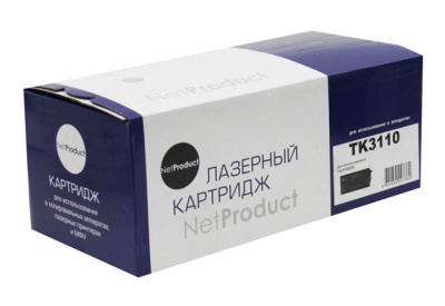 Тонер-картридж NetProduct (N-TK-3110) для принтера Kyocera FS-4100DN, 15,5K