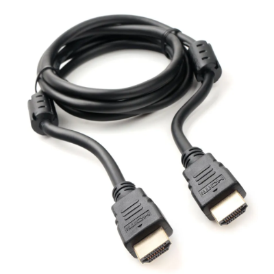 Кабель HDMI Cablexpert CCF2-HDMI4-5, 1.5м, 2 фер. кольца, черный