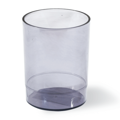 Подставка-органайзер (стакан для ручек), тонированный серый, СН15.png