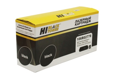 Тонер-картридж Hi-Black (HB-106R02778) для принтера Xerox Phaser 3052/3260/WC 3215/3225, 3K