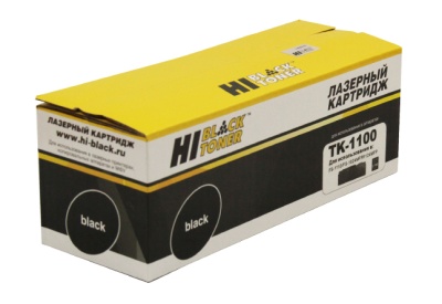 Тонер-картридж Hi-Black (HB-TK-1100) для принтера Kyocera FS-1024MFP/1124MF/1110, 2,1K