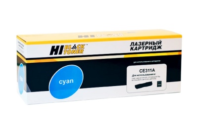 Тонер-картридж Hi-Black (HB-CE311A) для принтера HP CLJ CP1025/1025nw/Pro M175, № 126A, C, 1K