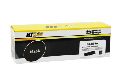 Картридж Hi-Black (HB-CC530A/№ 718) для принтера HP CLJ CP2025/CM2320/Canon LBP7200, Bk, 3,5K