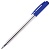 Ручка шариковая автоматическая STAFF, синяя, узел 0,8 мм, линия письма 0,4 мм, 141673