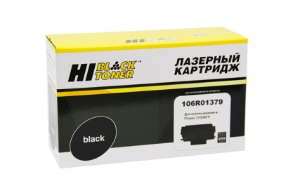 Картридж Hi-Black (HB-106R01379) для принтера Xerox Phaser 3100, черный, 4K