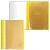 Папка 10 вкладышей STAFF с перфорацией, мягкая, желтая, 0,16 мм, 224973